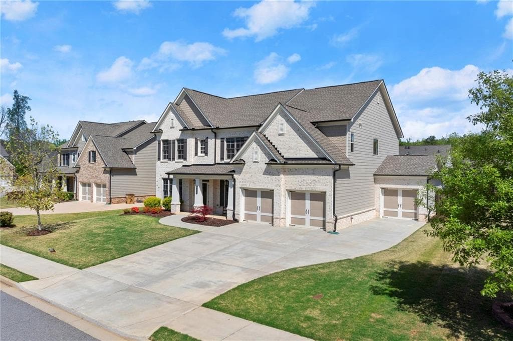 5 bedroom, 5 bathroom single family residence sold at 465 Weston Walk, Alpharetta, GA 30004