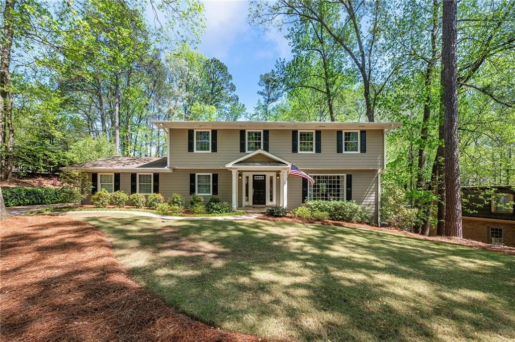 5 bedroom, 5 bathroom single family residence sold at 965 River Overlook Court, Sandy Springs, GA 30328