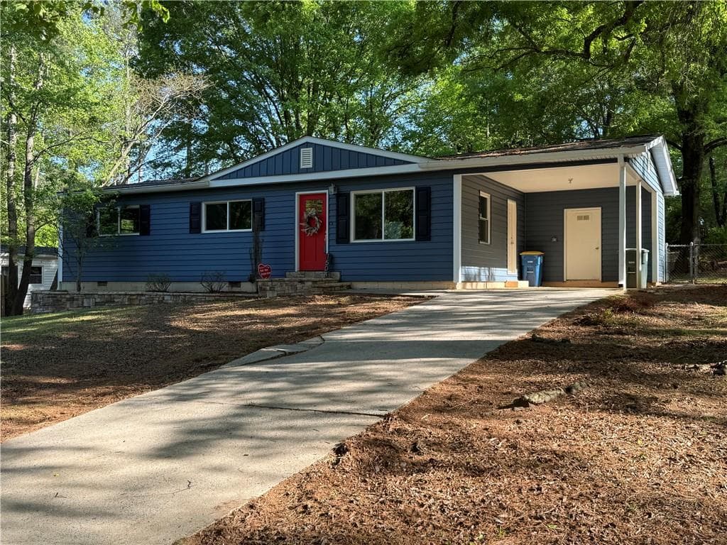 3 bedroom, 1 bathroom single family residence sold at 1504 Sycamore Drive, Kennesaw, GA 30152