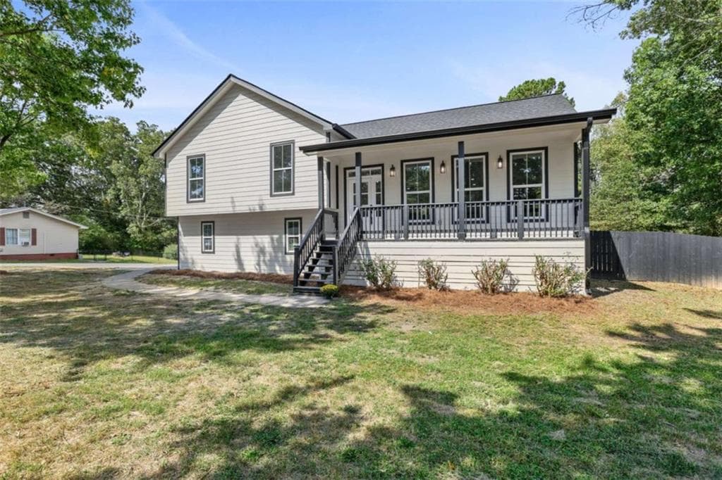 3 bedroom, 2 bathroom single family residence sold at 3457 Skyview Drive, Lithia Springs, GA 30122