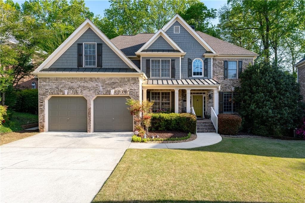 6 bedroom, 5 bathroom single family residence sold at 1207 Promontory Path, Marietta, GA 30062