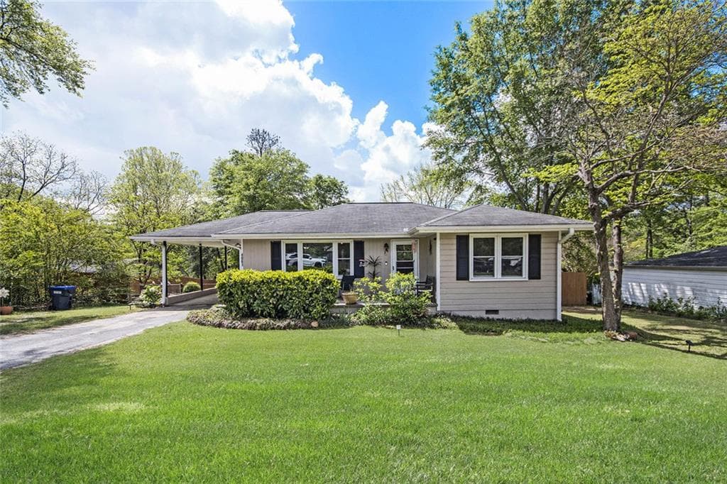2 bedroom, 1 bathroom single family residence sold at 4061 Newman Ellis Road, Douglasville, GA 30134