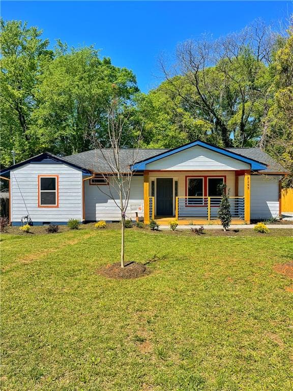3 bedroom, 2 bathroom single family residence sold at 2195 Burroughs Avenue, Atlanta, GA 30315