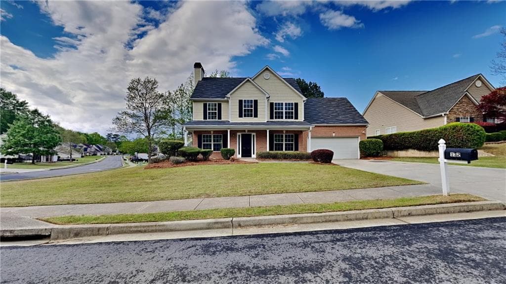 4 bedroom, 3 bathroom single family residence sold at 132 Garden Manor Court, Loganville, GA 30052