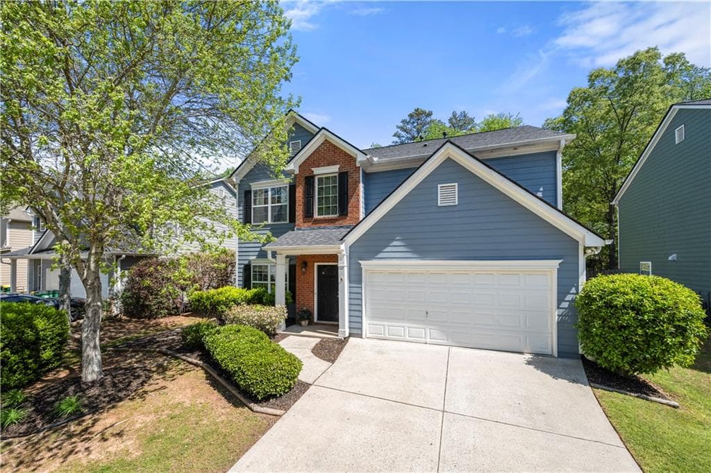 4 bedroom, 3 bathroom single family residence sold at 515 Quinn Drive, Woodstock, GA 30188