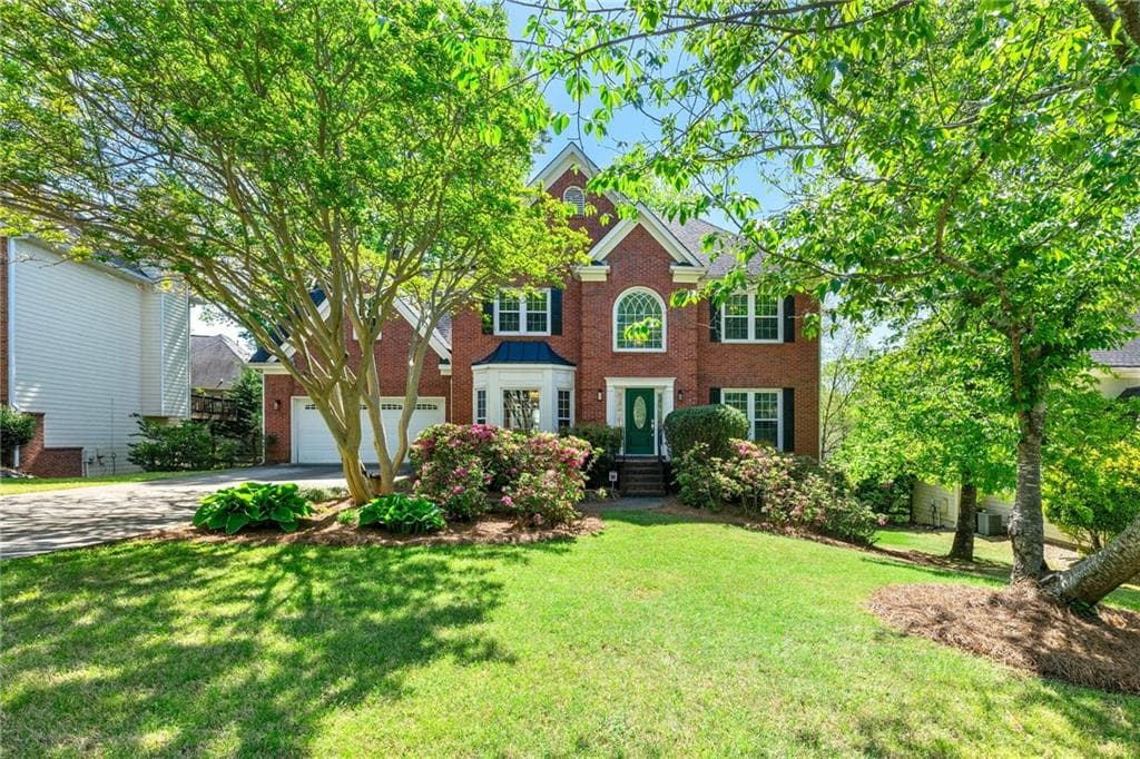 5 bedroom, 3 bathroom single family residence sold at 4415 Dorset Lane, Suwanee, GA 30024