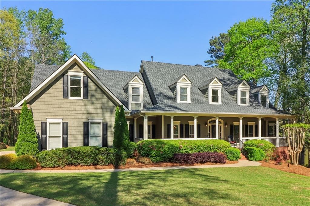 5 bedroom, 6 bathroom single family residence sold at 451 Calton Hill Court, Milton, GA 30004