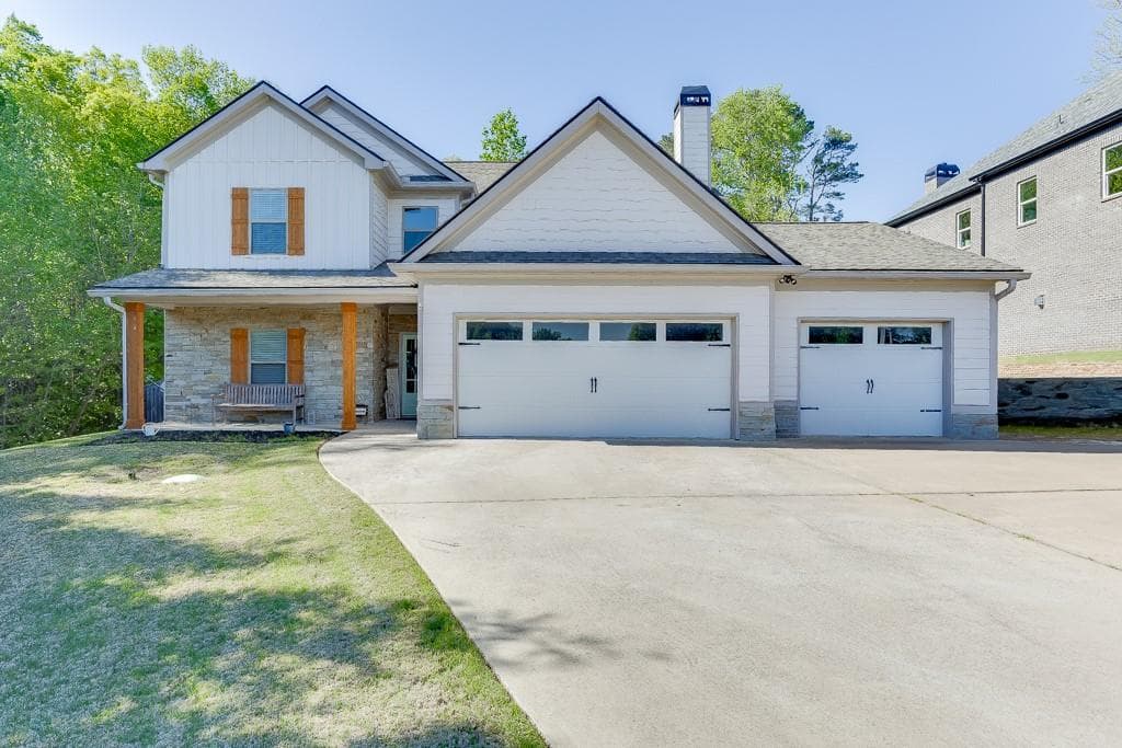 5 bedroom, 4 bathroom single family residence sold at 110 Legion Drive, Buford, GA 30518