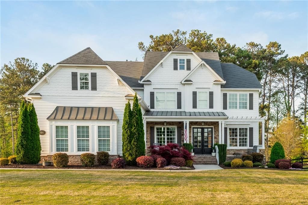 6 bedroom, 5 bathroom single family residence sold at 984 Hunter Way, Milton, GA 30004