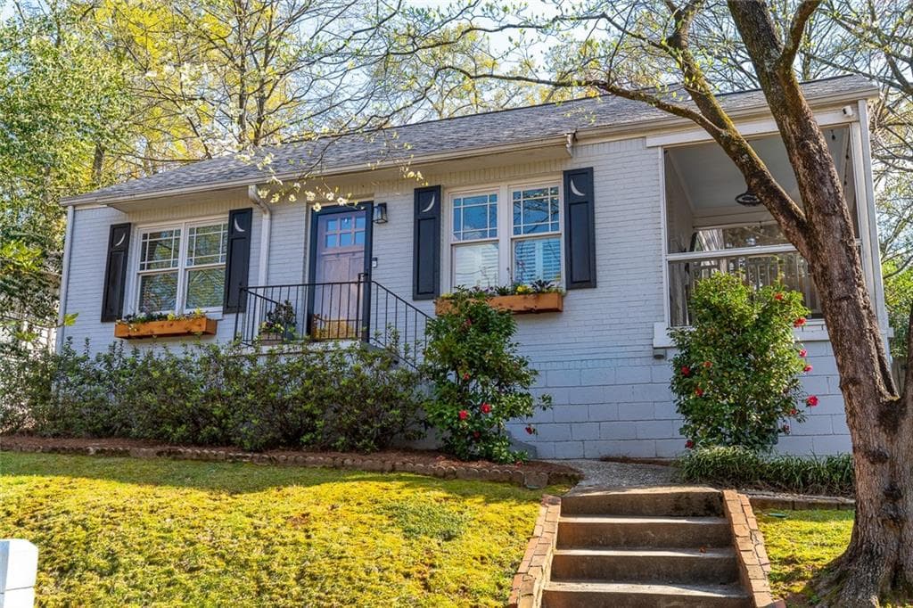 2 bedroom, 2 bathroom single family residence sold at 1763 Delaware Avenue, Atlanta, GA 30307