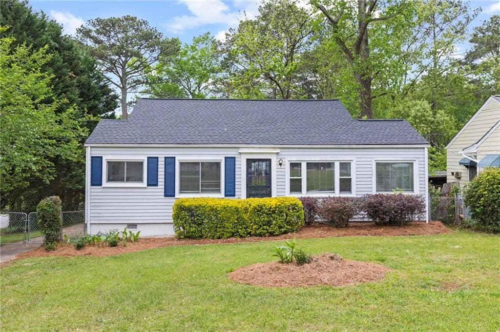 2 bedroom, 2 bathroom single family residence sold at 561 Allendale Drive, Decatur, GA 30032