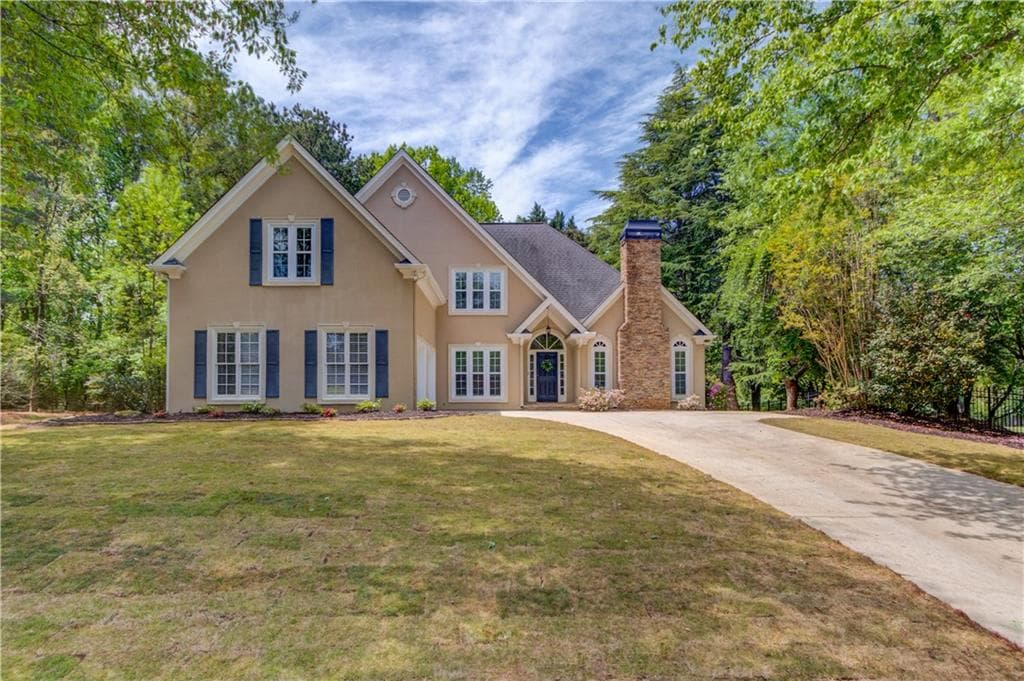 4 bedroom, 4 bathroom single family residence sold at 12340 Preserve Lane, Alpharetta, GA 30005