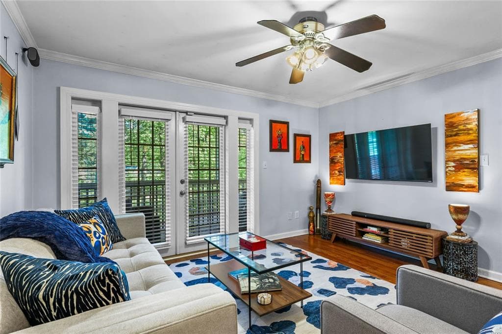 1 bedroom, 1 bathroom condominium sold at 1445 Monroe Drive E25, Atlanta, GA 30324