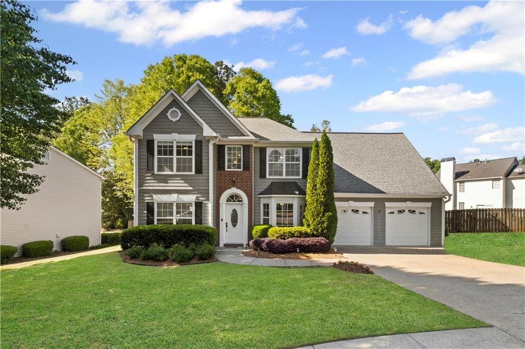 3 bedroom, 3 bathroom single family residence sold at 2360 Brookgreen Commons, Kennesaw, GA 30144