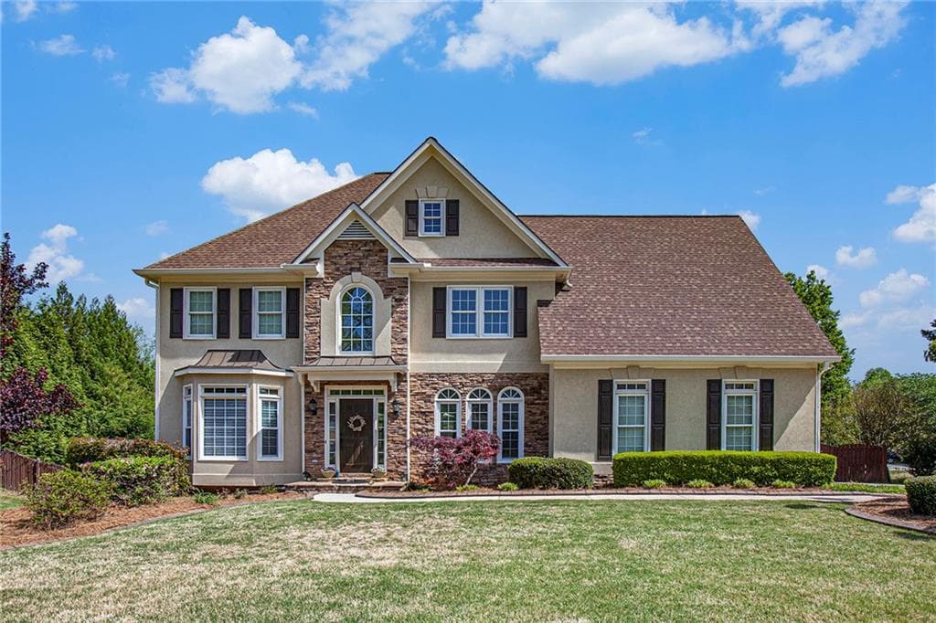 5 bedroom, 4 bathroom single family residence sold at 4885 Bagley Terrace Drive, Alpharetta, GA 30004