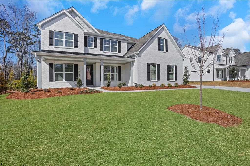 5 bedroom, 3 bathroom single family residence sold at 6680 Benchwood Path, Cumming, GA 30028