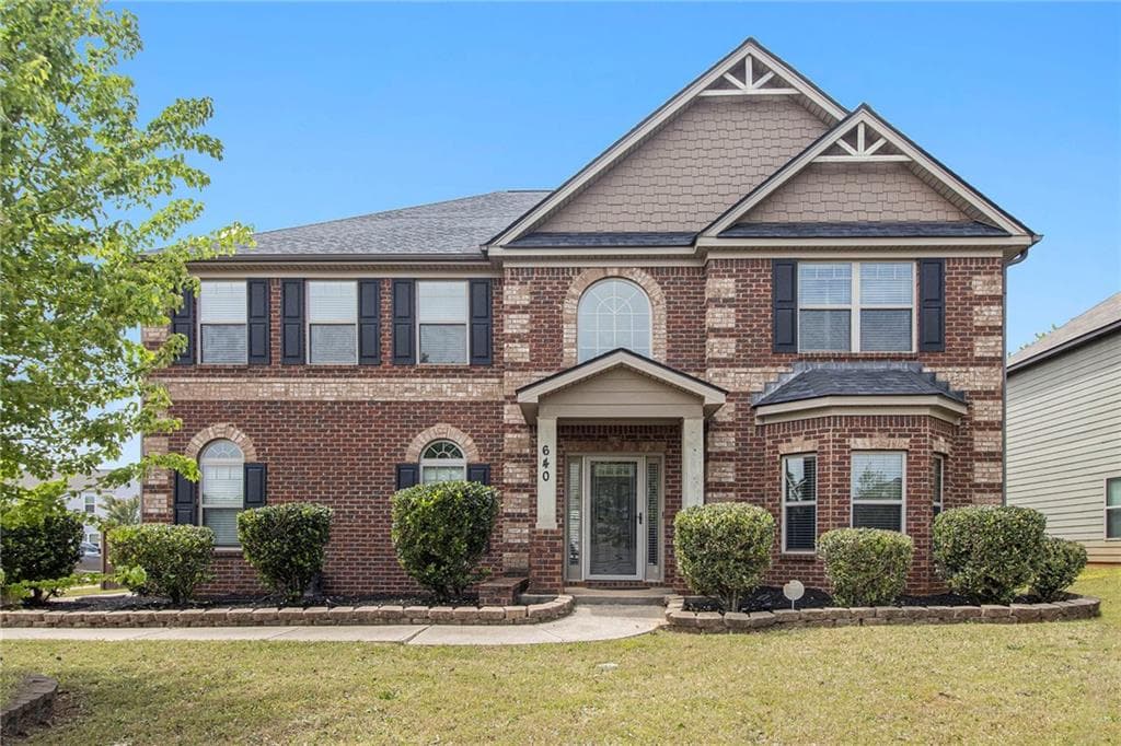 4 bedroom, 3 bathroom single family residence sold at 640 Parkside Place Drive, Mcdonough, GA 30253