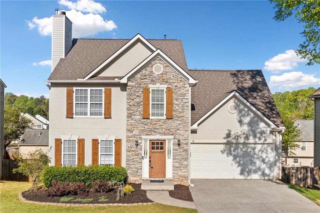 4 bedroom, 4 bathroom single family residence sold at 2732 Northgate Way, Acworth, GA 30101