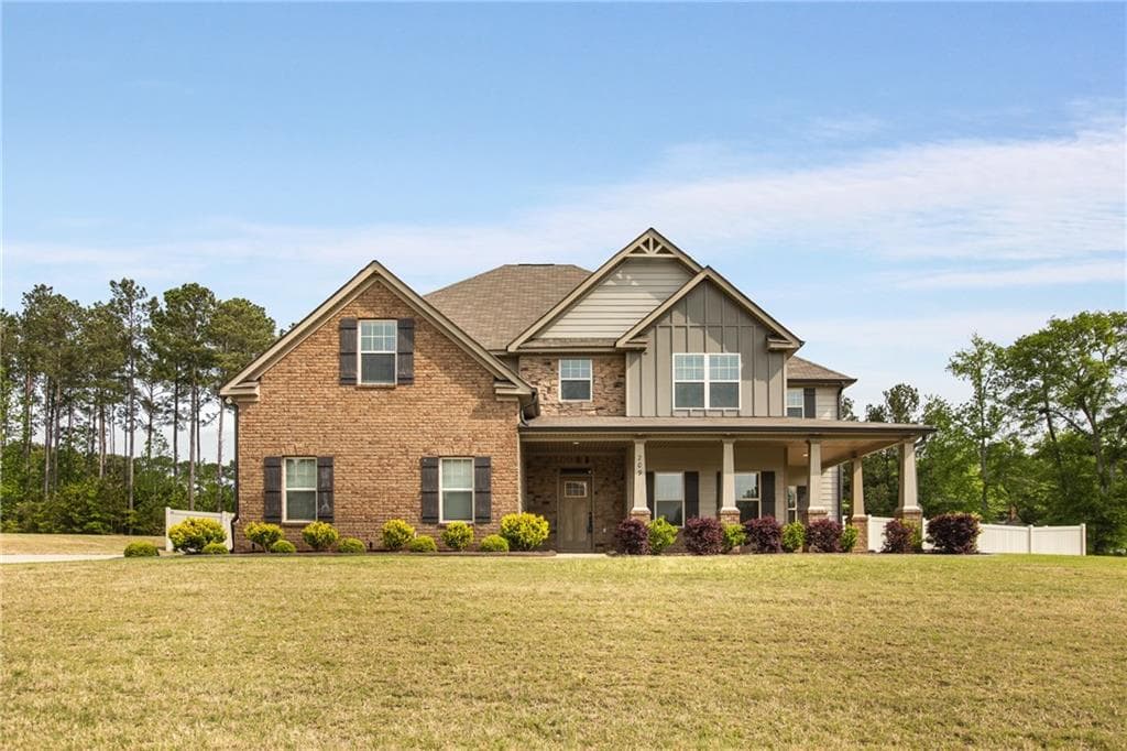 5 bedroom, 4 bathroom single family residence sold at 209 Brynn Lane, Mcdonough, GA 30252