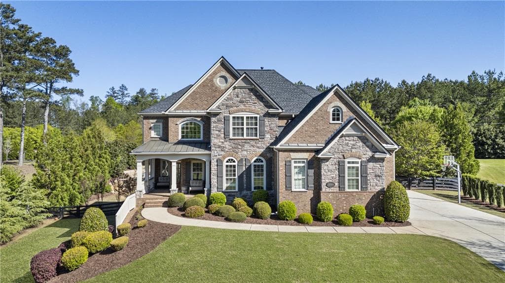 5 bedroom, 5 bathroom single family residence sold at 16564 Waxmyrtle Road, Milton, GA 30004