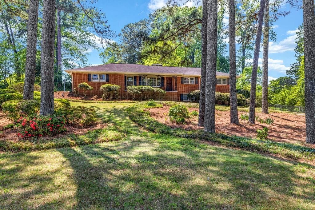3 bedroom, 3 bathroom single family residence sold at 2396 Midvale Circle, Tucker, GA 30084
