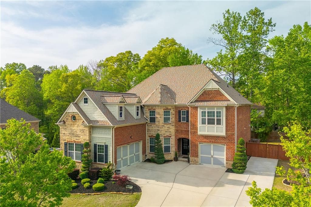 6 bedroom, 5 bathroom single family residence sold at 4589 Misty Meadows Drive, Marietta, GA 30066