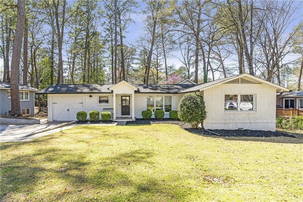 3 bedroom, 2 bathroom single family residence sold at 3896 Longview Drive, Chamblee, GA 30341