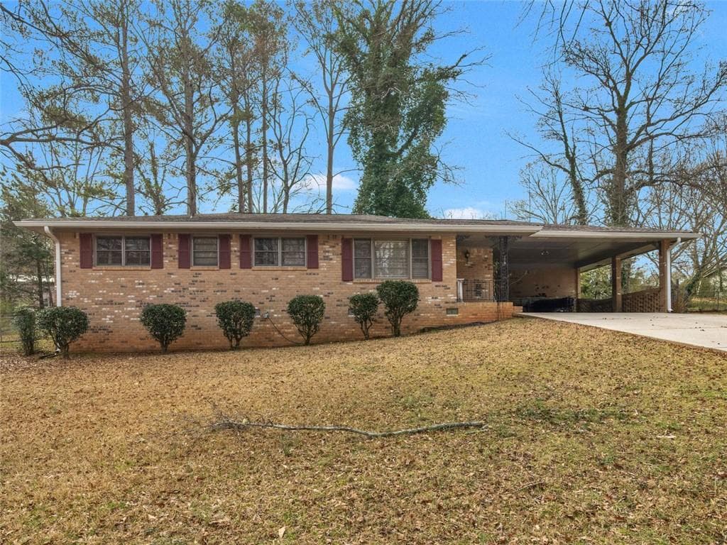 3 bedroom, 2 bathroom single family residence sold at 2588 SHADY Lane, Conyers, GA 30094