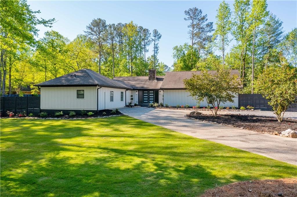 4 bedroom, 4 bathroom single family residence sold at 295 Hollyberry Drive, Roswell, GA 30076