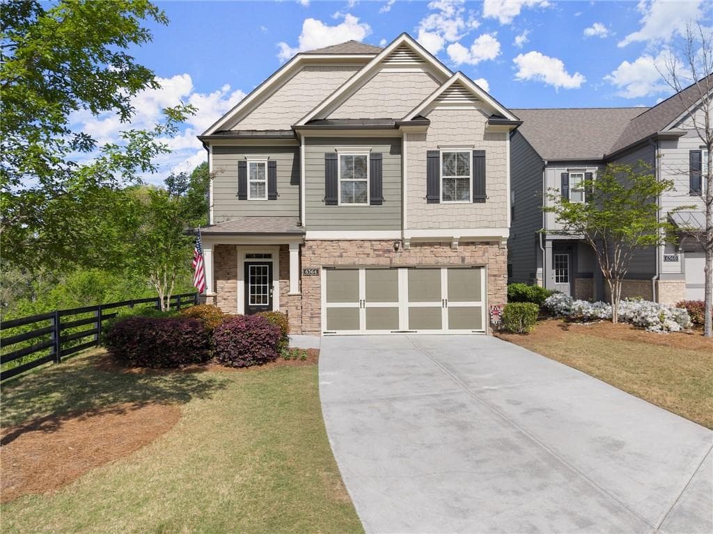5 bedroom, 3 bathroom single family residence sold at 6564 Crosscreek Lane, Flowery Branch, GA 30542