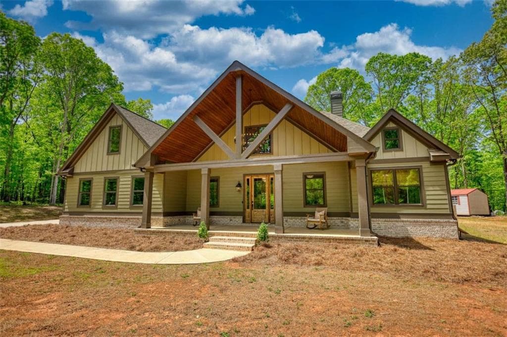 4 bedroom, 5 bathroom single family residence sold at 60 Browning Shoals Rd, Social Circle, GA 30025