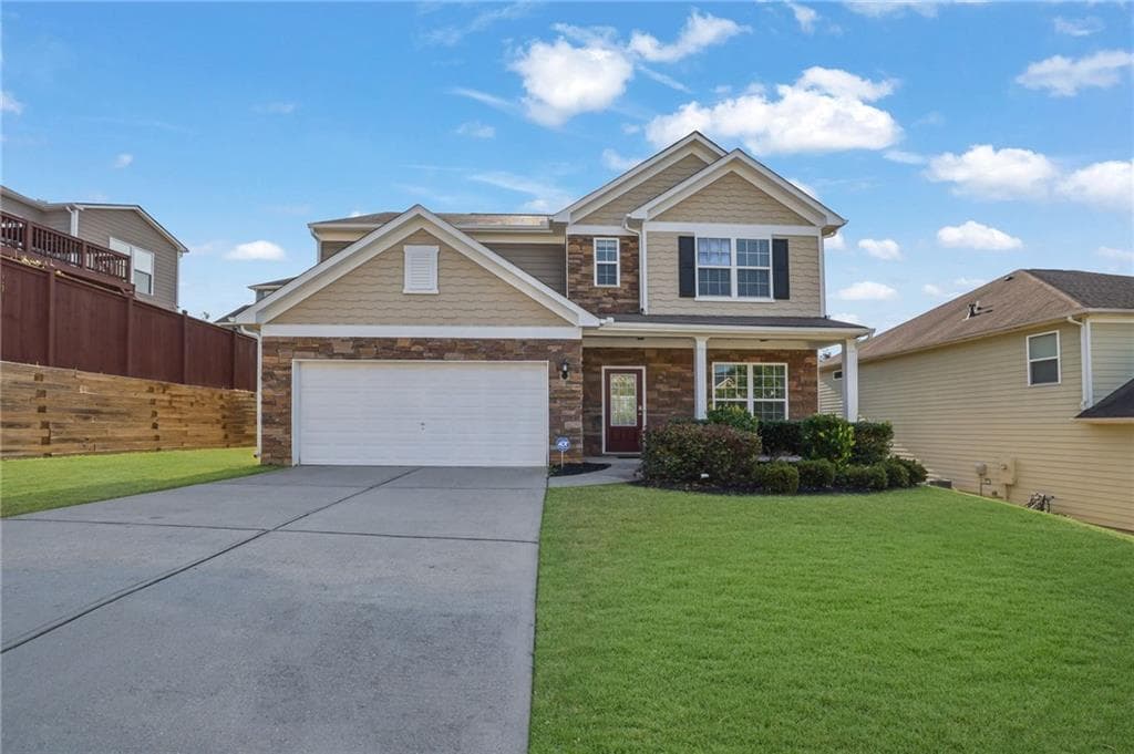4 bedroom, 4 bathroom single family residence sold at 679 Barley Hill Lane, Sugar Hill, GA 30518