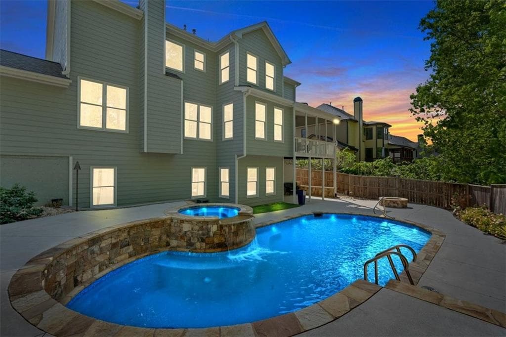 6 bedroom, 5 bathroom, 4,592 sq ft single family residence sold at 120 Generals Place, Canton, GA 30114