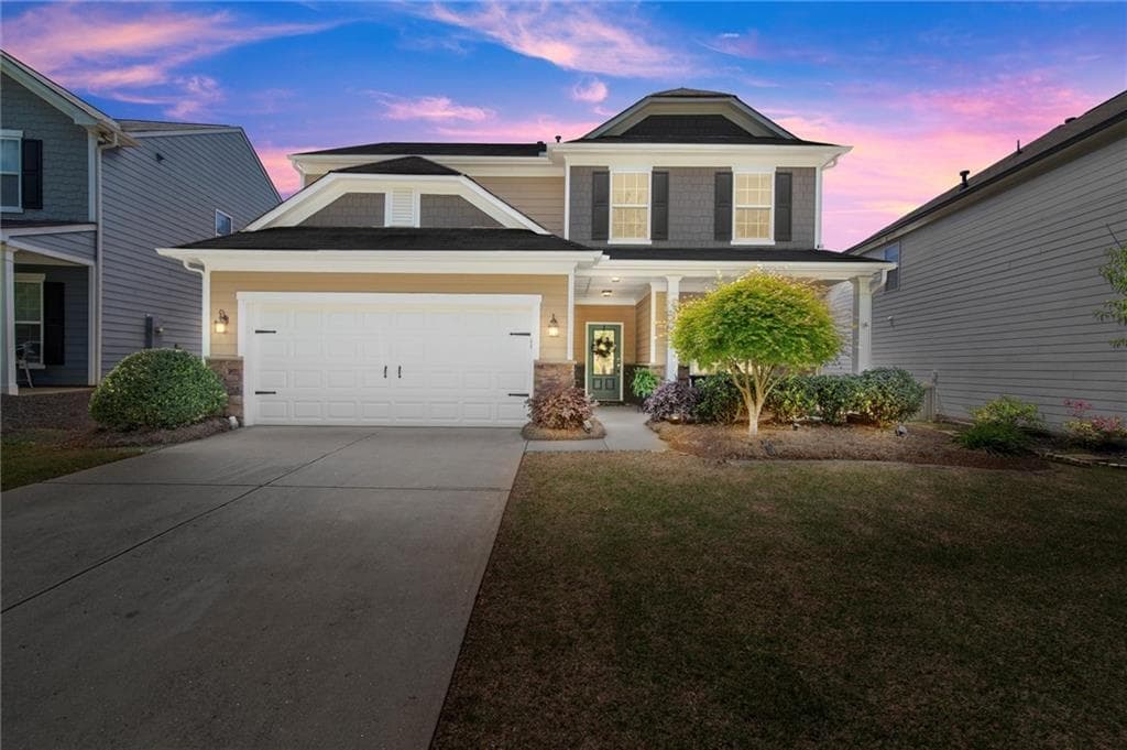 3 bedroom, 3 bathroom single family residence sold at 357 Ridgewood Trail, Canton, GA 30115