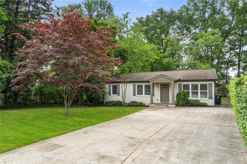3 bedroom, 2 bathroom single family residence sold at 2171 Plantation Lane, Chamblee, GA 30341