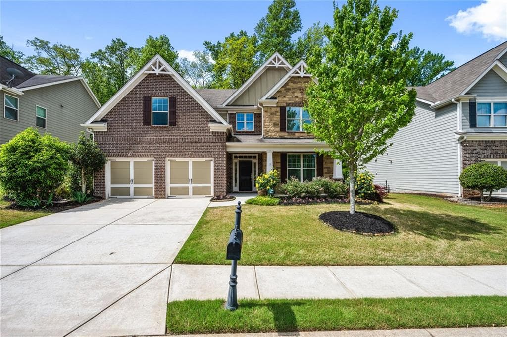 5 bedroom, 3 bathroom single family residence sold at 531 Rokeby Drive, Woodstock, GA 30188