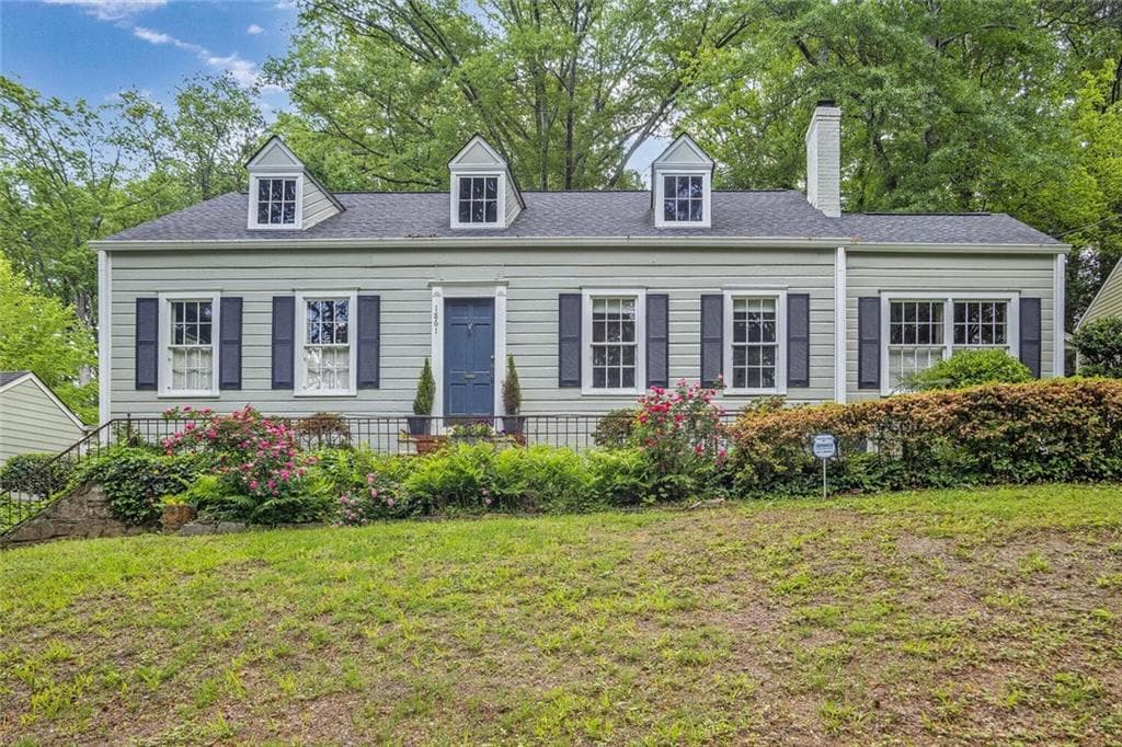 3 bedroom, 2 bathroom single family residence sold at 1861 Ardmore Road, Atlanta, GA 30309
