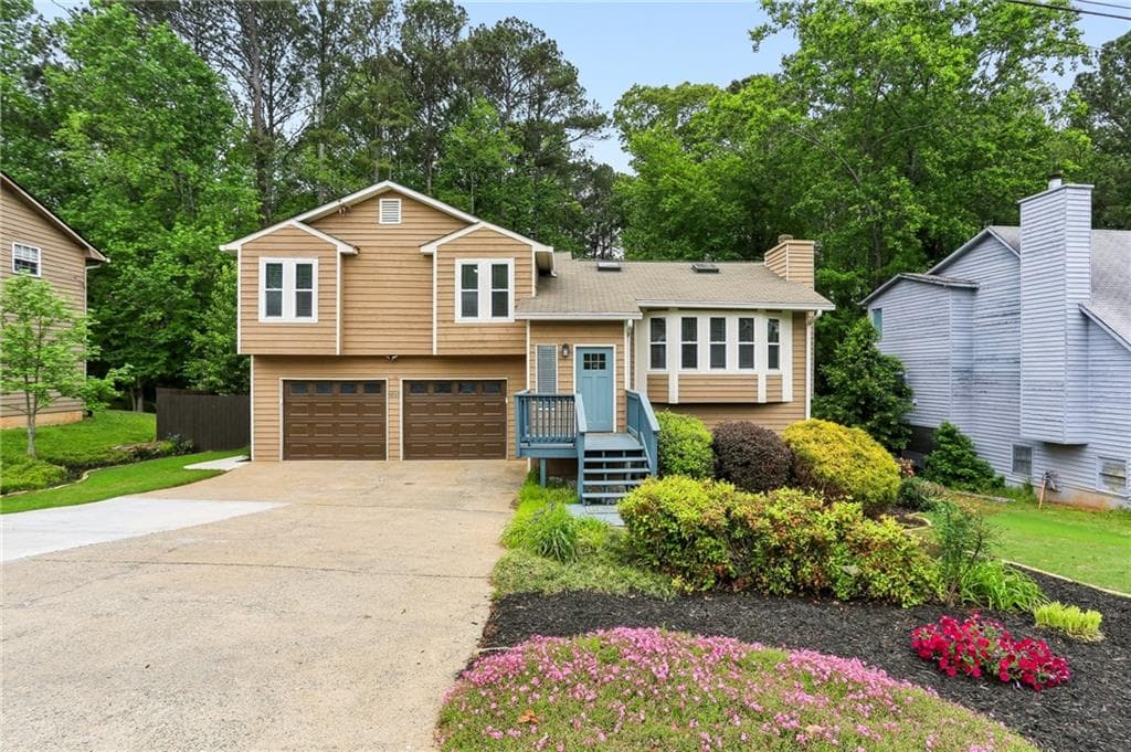 4 bedroom, 3 bathroom single family residence sold at 4849 Chapelle Court, Marietta, GA 30066