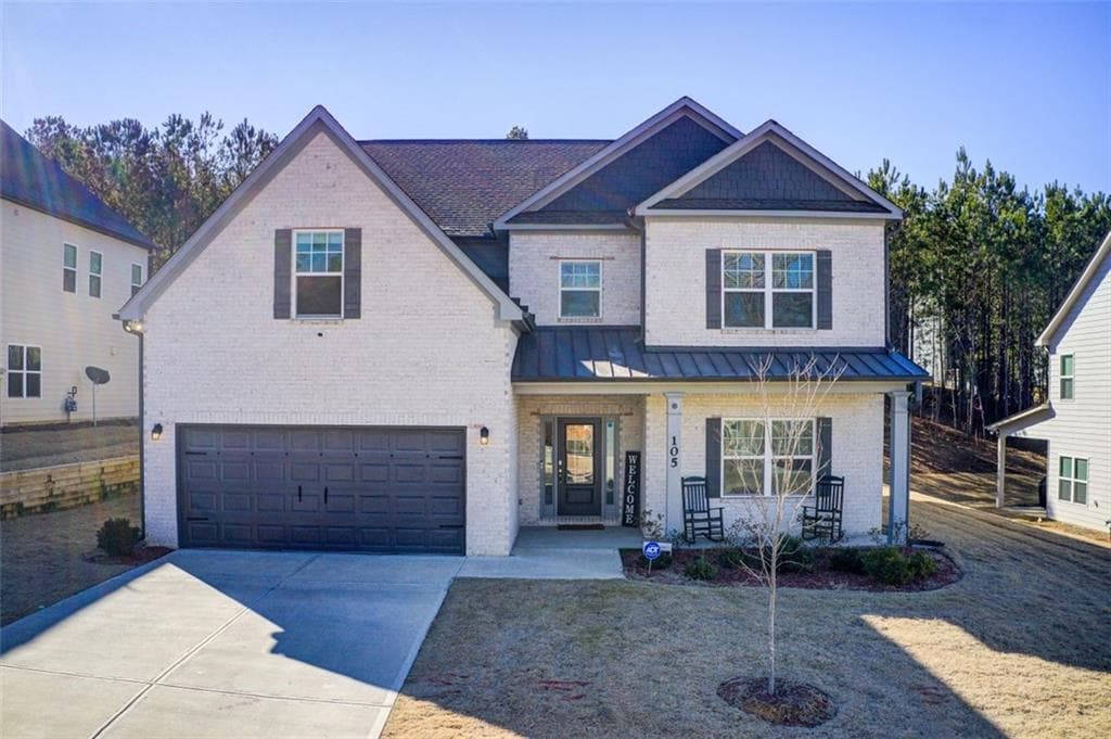 5 bedroom, 4 bathroom single family residence sold at 105 Rivulet Drive, Dallas, GA 30132