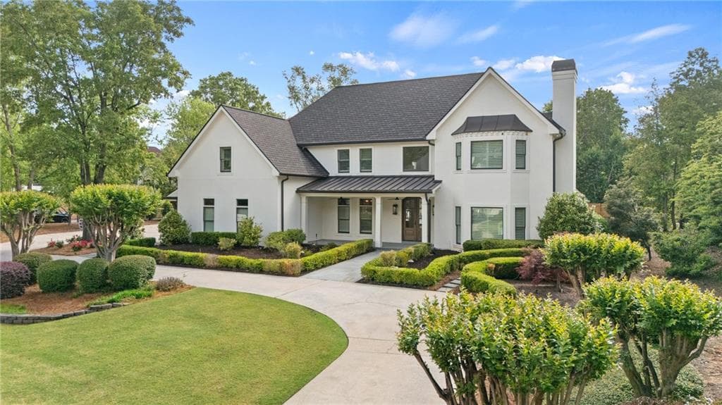 4 bedroom, 4 bathroom single family residence sold at 9315 Prestwick Club Drive, Johns Creek, GA 30097