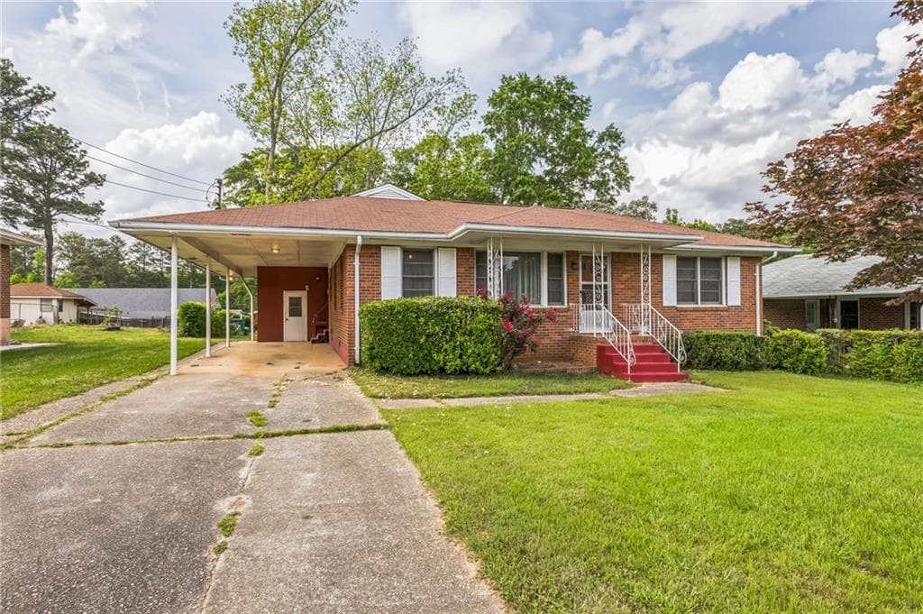 3 bedroom, 2 bathroom single family residence sold at 5295 Woodland Drive, Lake City, GA 30260
