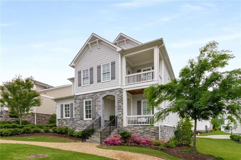 3 bedroom, 4 bathroom single family residence sold at 2004 Haley Walk, Woodstock, GA 30188