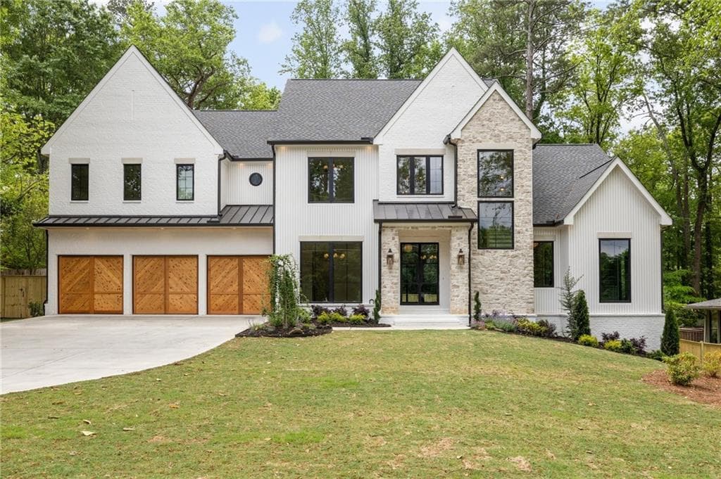 5 bedroom, 6 bathroom single family residence sold at 1501 Harts Mill Road, Brookhaven, GA 30319