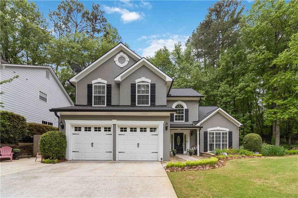 4 bedroom, 3 bathroom single family residence sold at 2849 Beddington Way, Suwanee, GA 30024