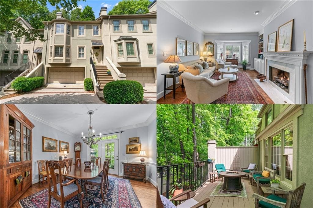 3 bedroom, 4 bathroom townhouse sold at 1180 Brookhaven Park Place, Brookhaven, GA 30319