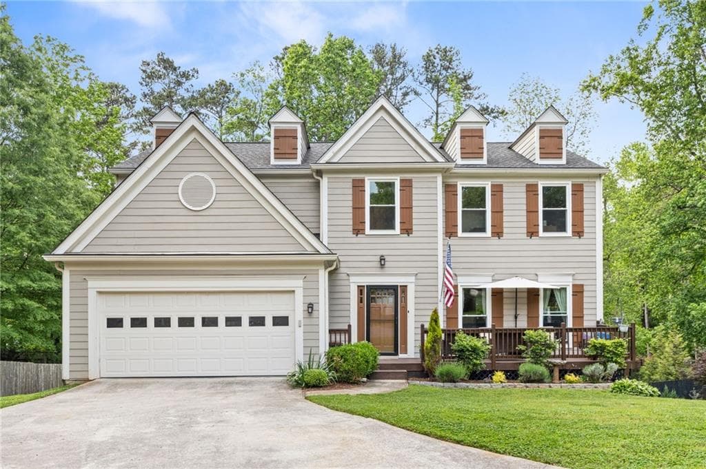 4 bedroom, 3 bathroom single family residence sold at 10090 Feather Sound Court, Alpharetta, GA 30022