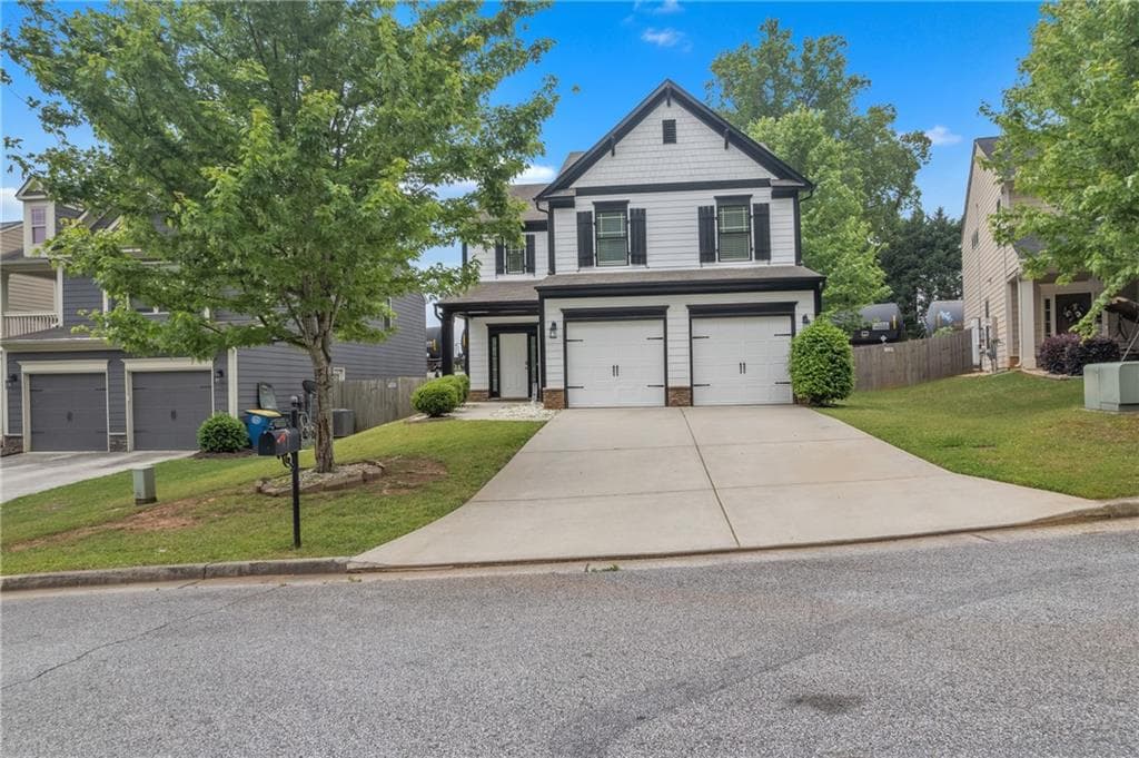 4 bedroom, 3 bathroom single family residence sold at 2377 Proctor Creek Enclave, Acworth, GA 30101