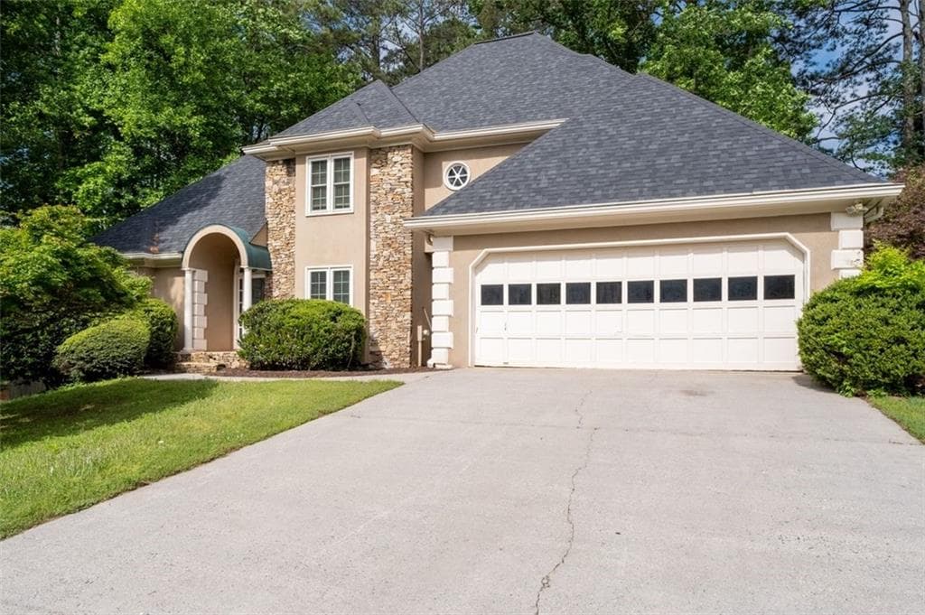 5 bedroom, 5 bathroom single family residence sold at 1593 BRYNWOOD Court, Acworth, GA 30101