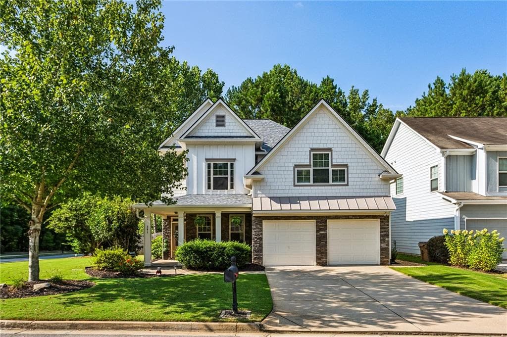 4 bedroom, 3 bathroom, 2,232 sq ft single family residence sold at 301 Downing Creek Trail, Canton, GA 30114