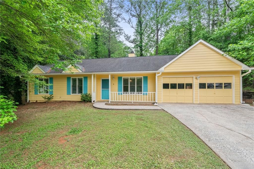 3 bedroom, 2 bathroom single family residence sold at 502 Knollwood Place, Woodstock, GA 30188